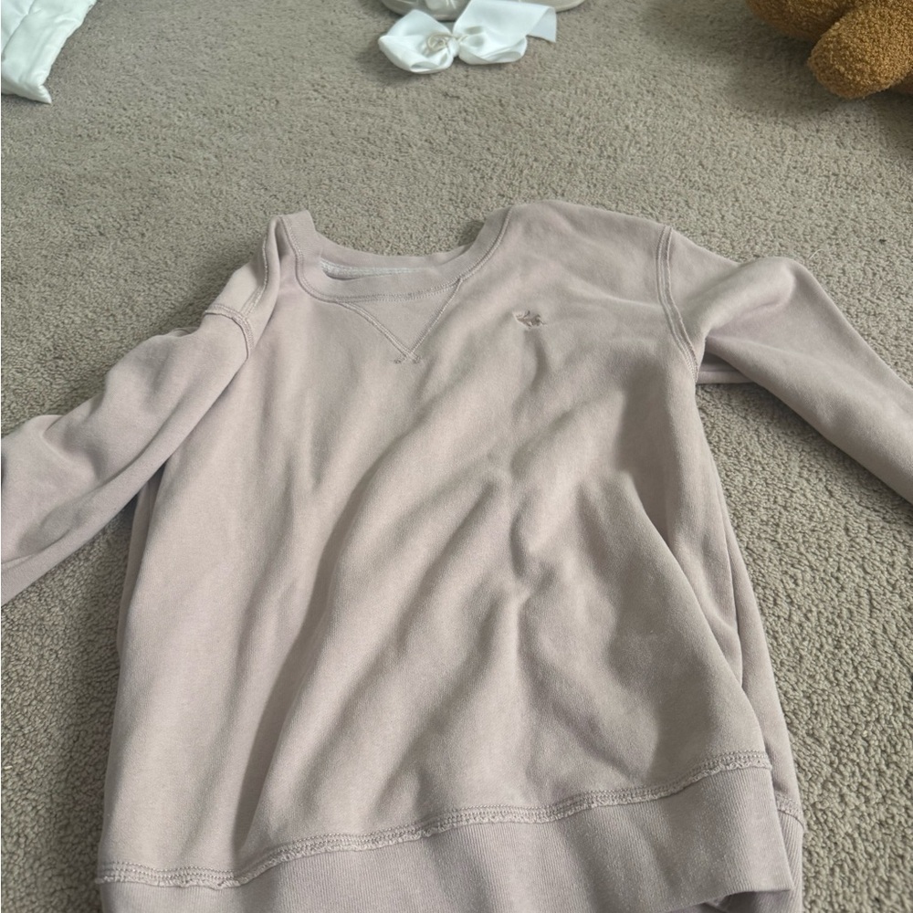 Pink crew neck